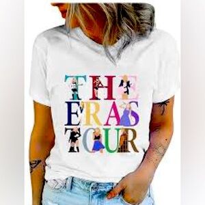 THE ERAS TOUR s2XL cotton tee-from T. Swift’s ‘24 tour-looks new-great oversized
